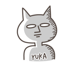 YUKA's basic pack,cute kitten sticker #14902080