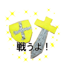 Handmade felt fairy-tale family sticker #14902297