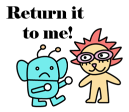 Animal characters-oriented sticker.vol.1 sticker #14902524