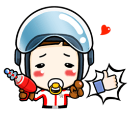 yoyo baby sticker #14902577