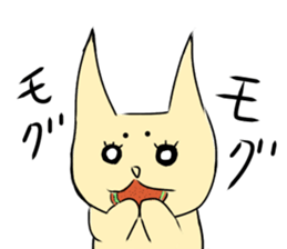 cat sticker that can be used everyday sticker #14903208