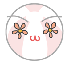 BEACH BALL face (animation) sticker #14903563