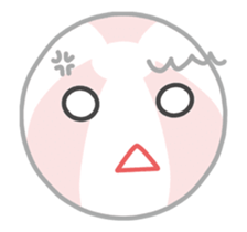BEACH BALL face (animation) sticker #14903566