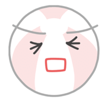 BEACH BALL face (animation) sticker #14903568