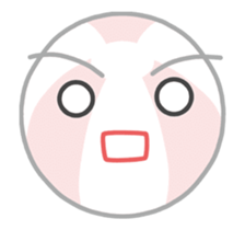 BEACH BALL face (animation) sticker #14903569