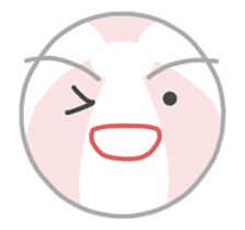 BEACH BALL face (animation) sticker #14903573