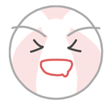 BEACH BALL face (animation) sticker #14903575