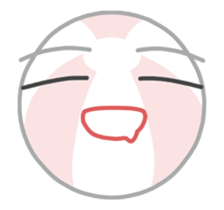 BEACH BALL face (animation) sticker #14903576