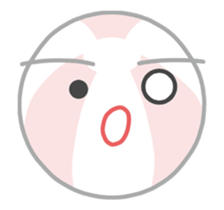 BEACH BALL face (animation) sticker #14903579