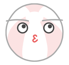 BEACH BALL face (animation) sticker #14903580