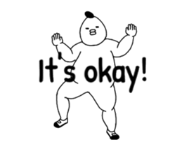 It's moves! Please be loving.English 2 sticker #14903624