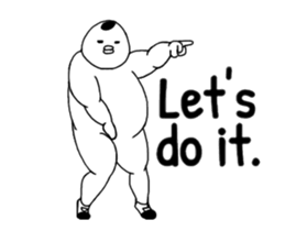 It's moves! Please be loving.English 2 sticker #14903625