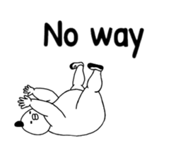 It's moves! Please be loving.English 2 sticker #14903632