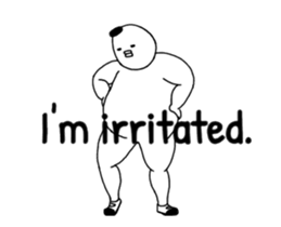 It's moves! Please be loving.English 2 sticker #14903634