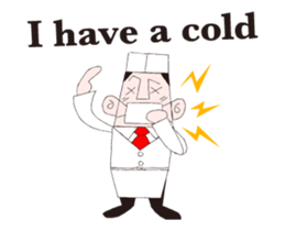 A moving Japanese chef sticker #14903844