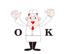 A moving Japanese chef sticker #14903846