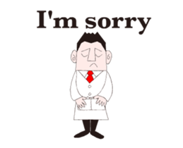 A moving Japanese chef sticker #14903853