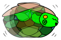 JIN-JIN Turtle Life 3 sticker #14903966