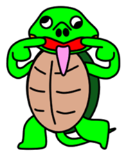 JIN-JIN Turtle Life 3 sticker #14903968
