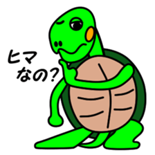 JIN-JIN Turtle Life 3 sticker #14903978