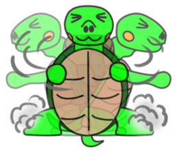 JIN-JIN Turtle Life 3 sticker #14903983