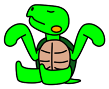 JIN-JIN Turtle Life 3 sticker #14904000