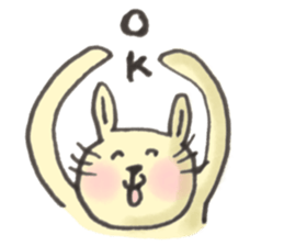 rabbit yeah! sticker #14904051
