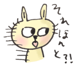 rabbit yeah! sticker #14904061