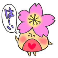 Mr. mushroom spring Cake before flowers sticker #14905245