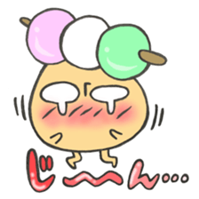 Mr. mushroom spring Cake before flowers sticker #14905247