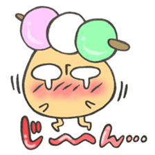 Mr. mushroom spring Cake before flowers sticker #14905247