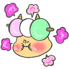 Mr. mushroom spring Cake before flowers sticker #14905256
