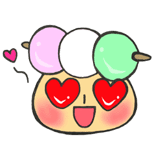 Mr. mushroom spring Cake before flowers sticker #14905258