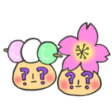 Mr. mushroom spring Cake before flowers sticker #14905263