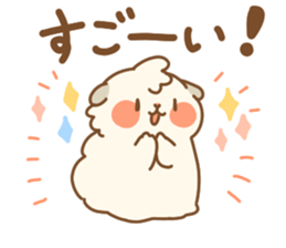 guinea pigs twins sticker #14906242