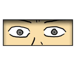 Peeping Man sticker #14906934