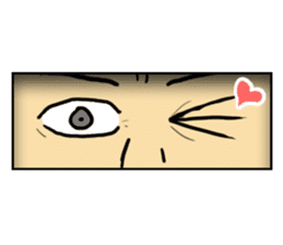 Peeping Man sticker #14906937