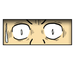 Peeping Man sticker #14906938