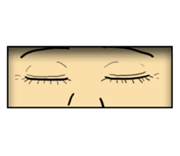 Peeping Man sticker #14906940