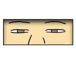 Peeping Man sticker #14906941