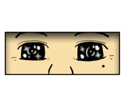 Peeping Man sticker #14906946