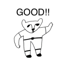 WHITE BEAR OF ABURAYAMA sticker #14907070