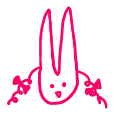 a fashionable rabbit
