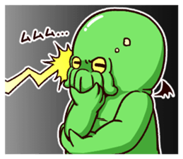 - Cthulhu with funny friends -2 sticker #14908337