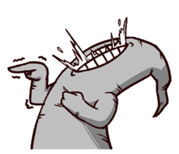 - Cthulhu with funny friends -2 sticker #14908344