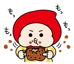 Little Red Hood Boy 2 sticker #14908366