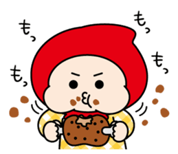 Little Red Hood Boy 2 sticker #14908366