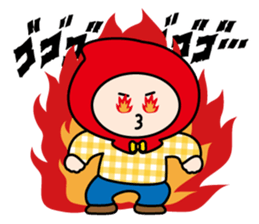 Little Red Hood Boy 2 sticker #14908367