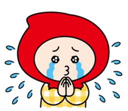 Little Red Hood Boy 2 sticker #14908368