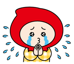 Little Red Hood Boy 2 sticker #14908368